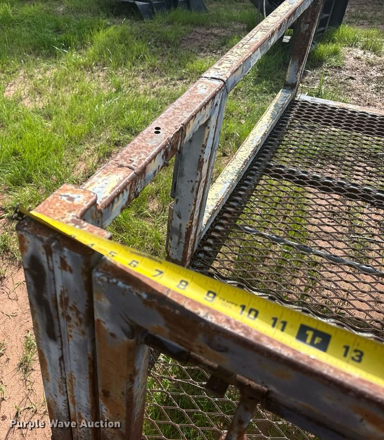 image for item EG8114 Shop built utility trailer