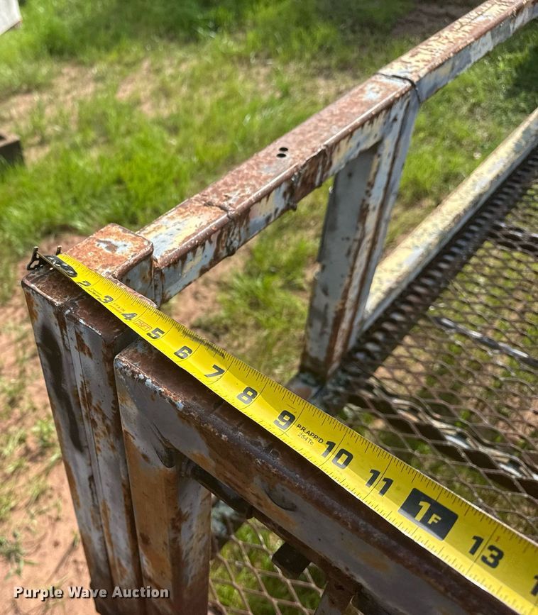 image for item EG8114 Shop built utility trailer