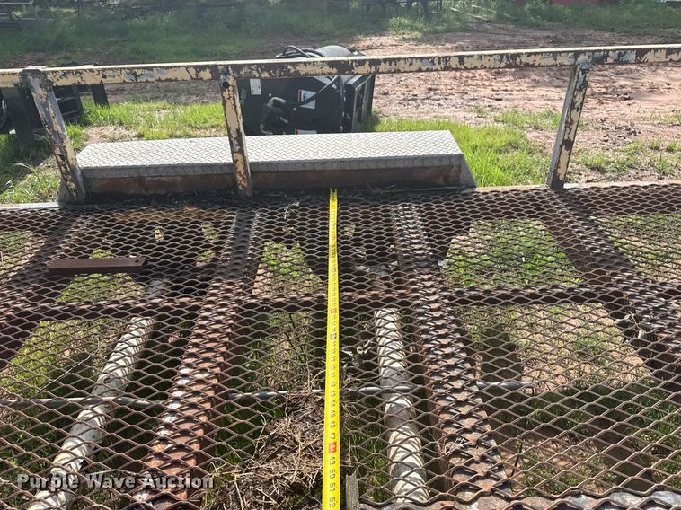 image for item EG8114 Shop built utility trailer