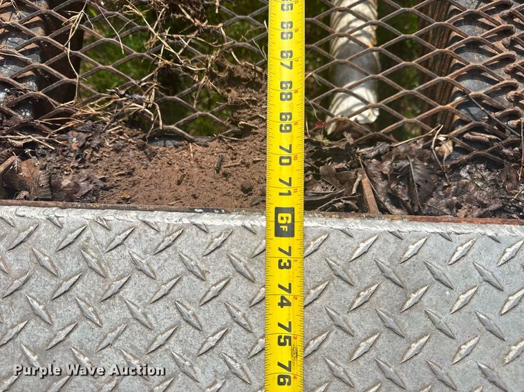 image for item EG8114 Shop built utility trailer