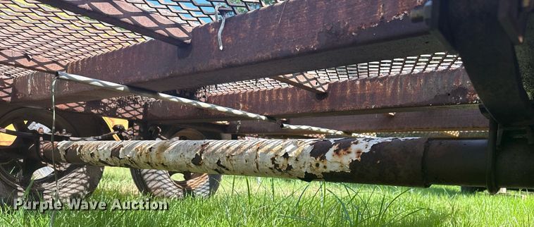 image for item EG8114 Shop built utility trailer