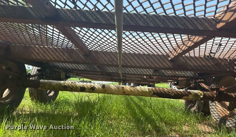 image for item EG8114 Shop built utility trailer