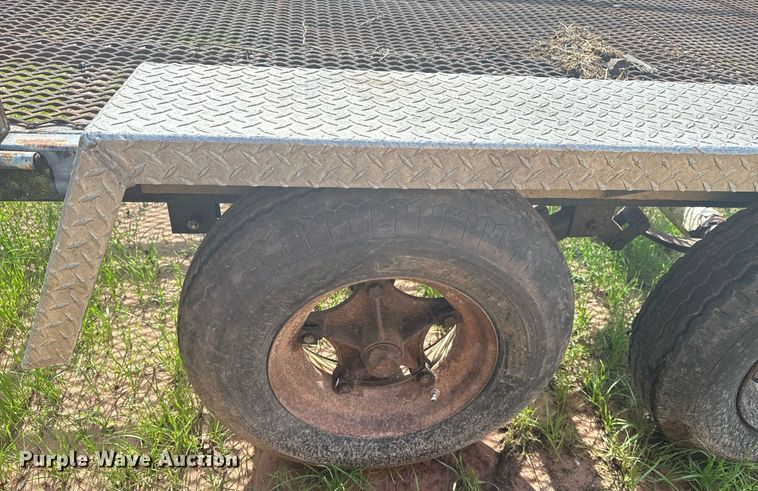 image for item EG8114 Shop built utility trailer