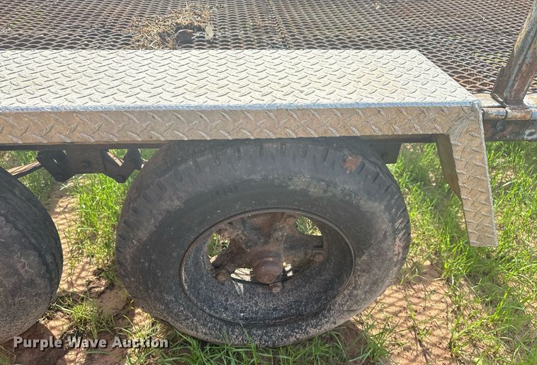 image for item EG8114 Shop built utility trailer