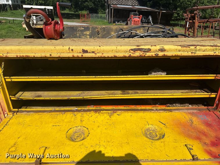 image for item EG8115 Shop built utility bed trailer