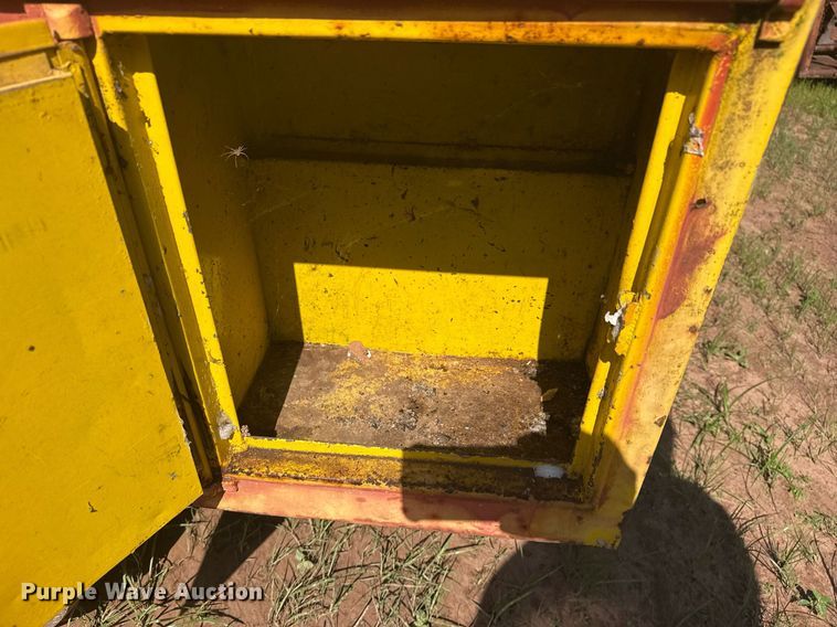 image for item EG8115 Shop built utility bed trailer