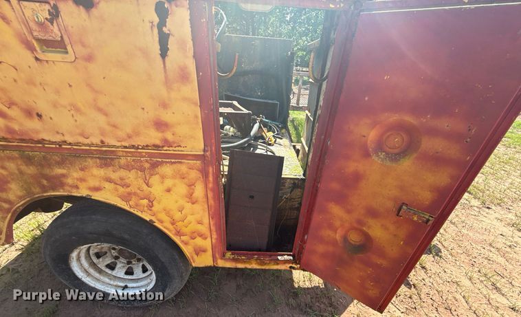 image for item EG8115 Shop built utility bed trailer