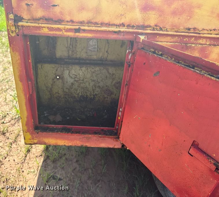 image for item EG8115 Shop built utility bed trailer