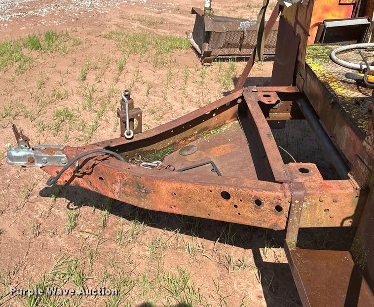 image for item EG8115 Shop built utility bed trailer