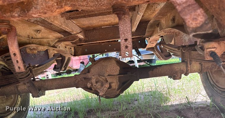 image for item EG8115 Shop built utility bed trailer