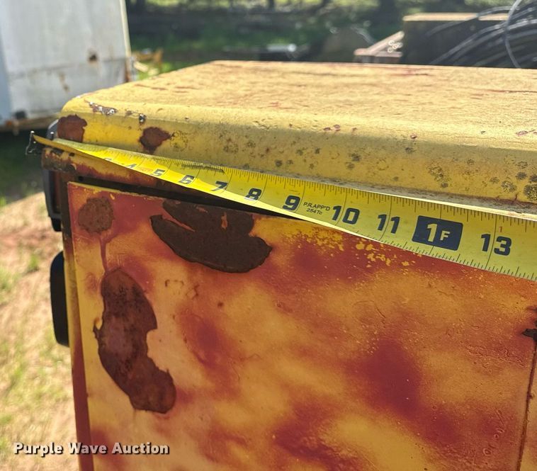 image for item EG8115 Shop built utility bed trailer