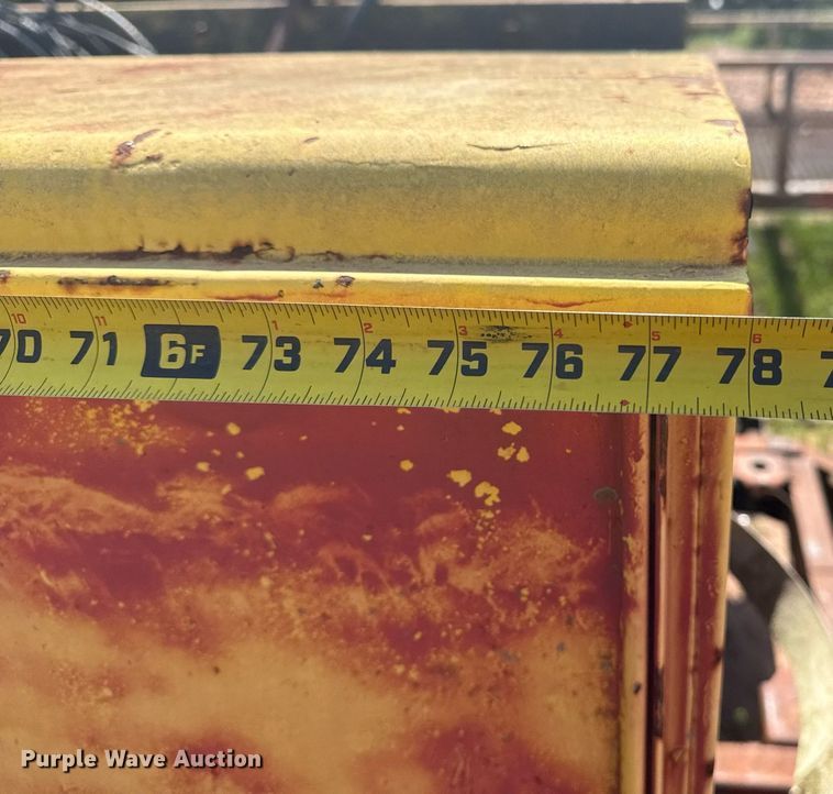 image for item EG8115 Shop built utility bed trailer