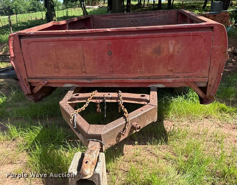 image for item EG8118 Shop built utility trailer