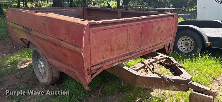 image for item EG8118 Shop built utility trailer