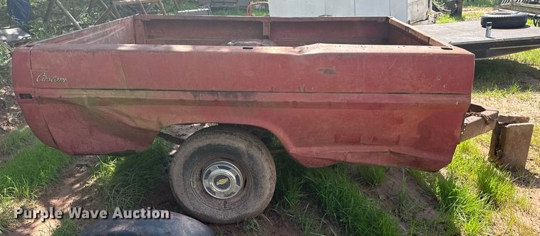 image for item EG8118 Shop built utility trailer