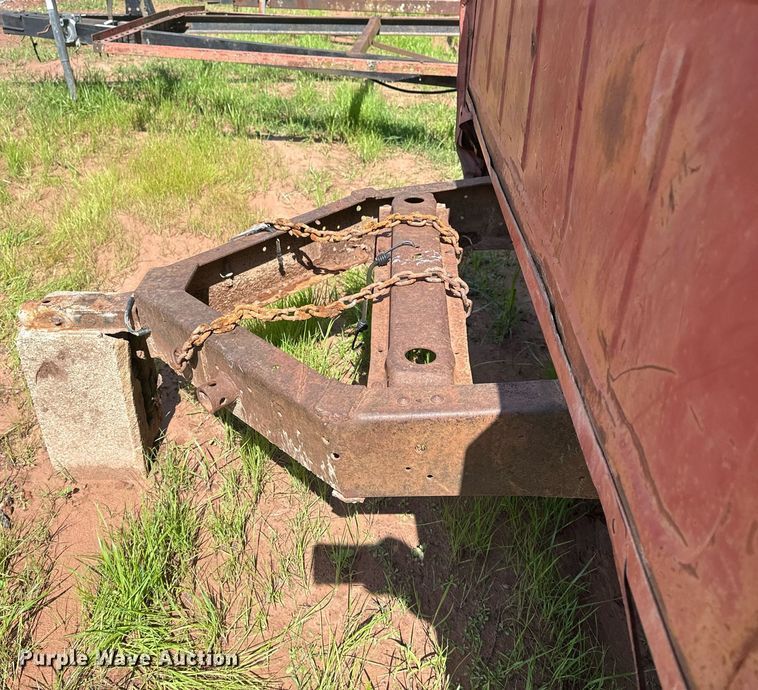 image for item EG8118 Shop built utility trailer