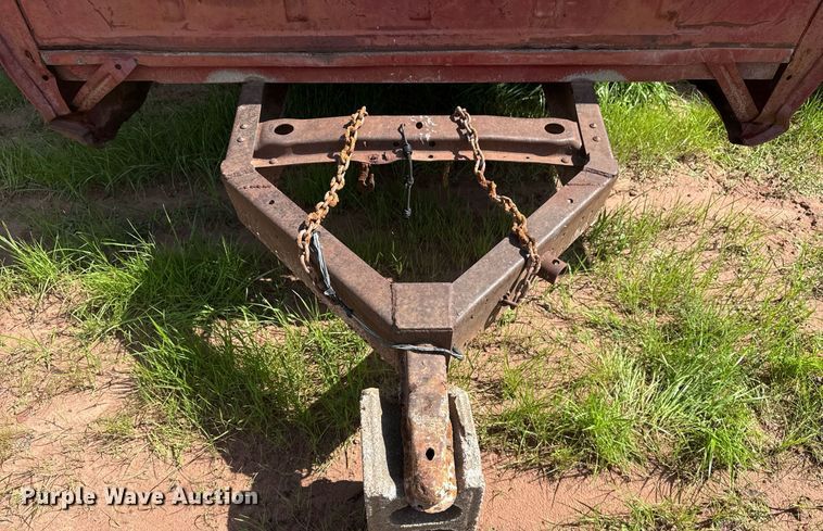 image for item EG8118 Shop built utility trailer