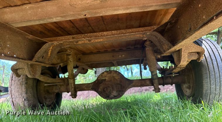 image for item EG8118 Shop built utility trailer