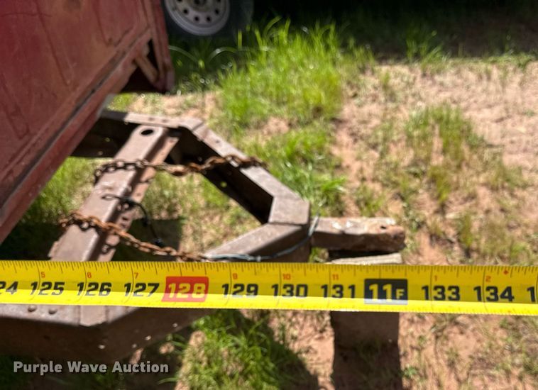 image for item EG8118 Shop built utility trailer