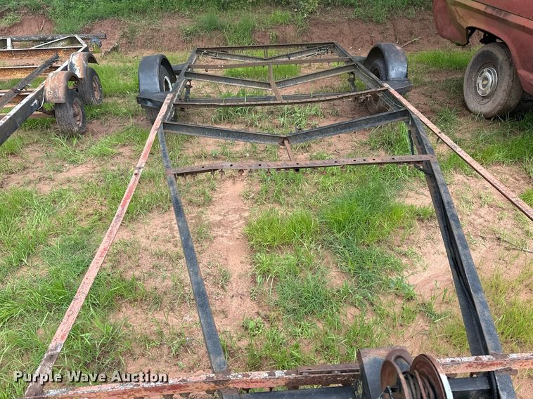 image for item EG8119 (2) shop built utility trailers