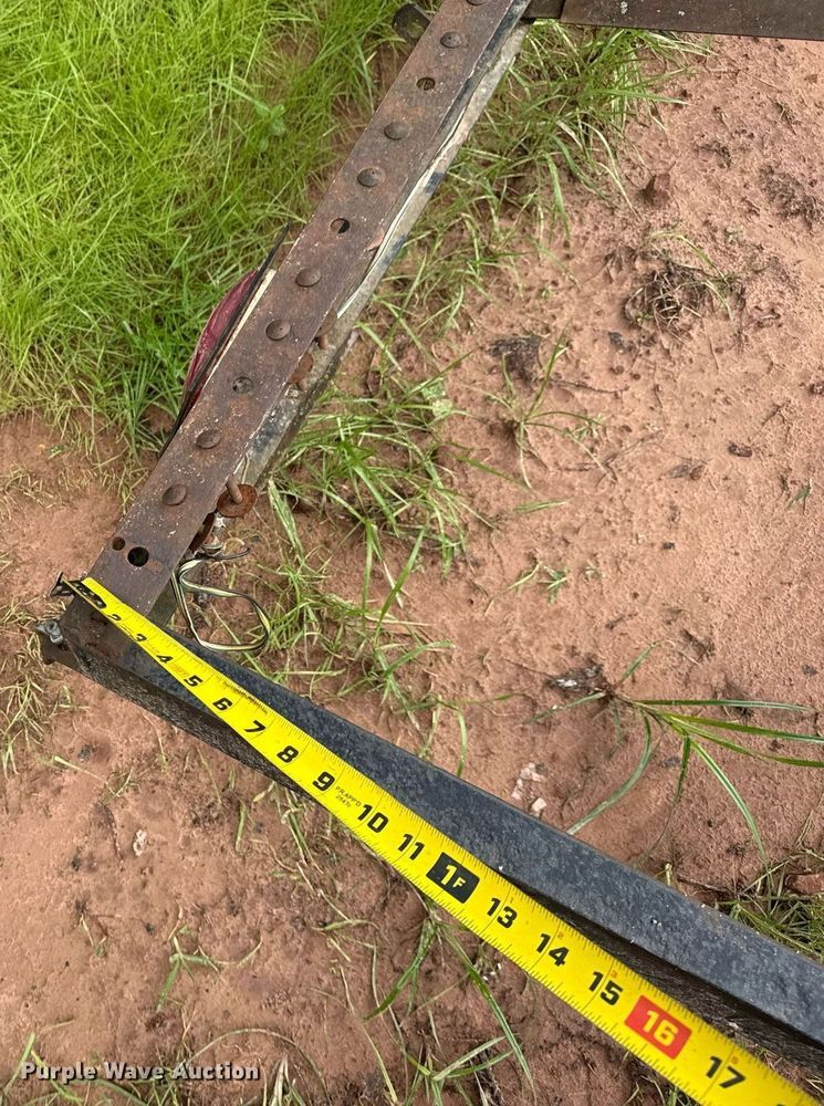 image for item EG8119 (2) shop built utility trailers