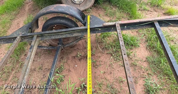 image for item EG8119 (2) shop built utility trailers