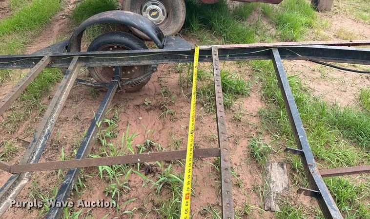 image for item EG8119 (2) shop built utility trailers