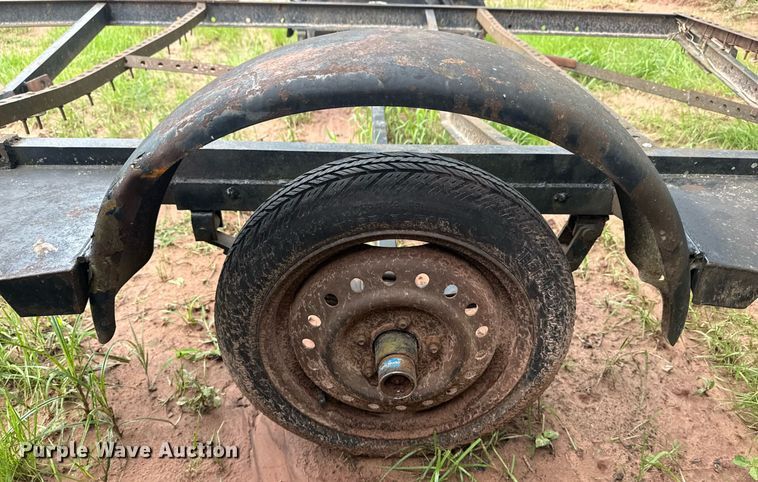 image for item EG8119 (2) shop built utility trailers