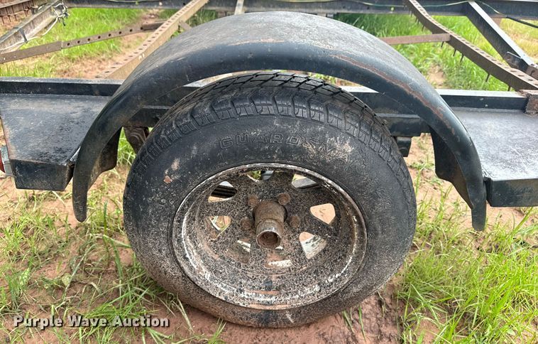 image for item EG8119 (2) shop built utility trailers