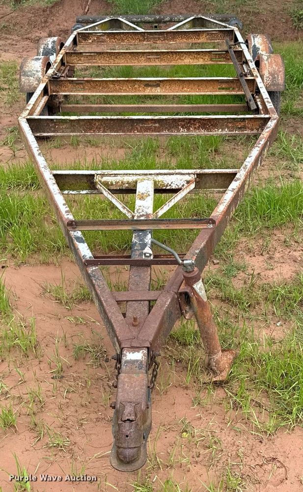 image for item EG8119 (2) shop built utility trailers