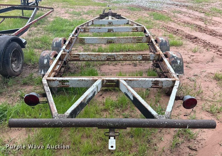 image for item EG8119 (2) shop built utility trailers