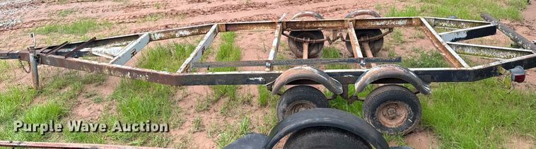 image for item EG8119 (2) shop built utility trailers