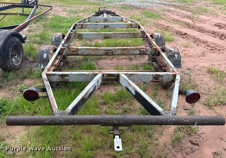 image for item EG8119 (2) shop built utility trailers