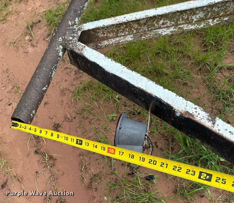 image for item EG8119 (2) shop built utility trailers