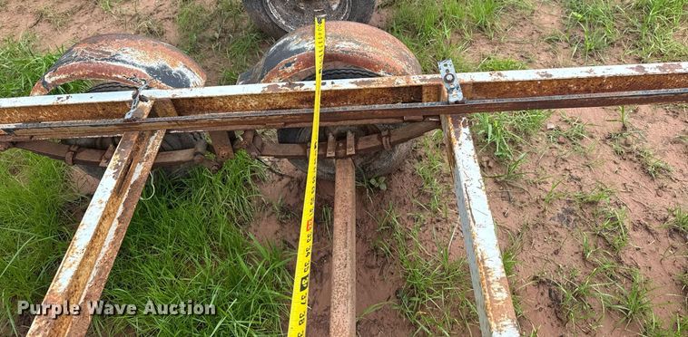 image for item EG8119 (2) shop built utility trailers