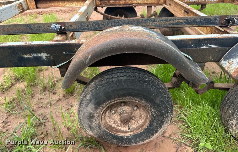 image for item EG8119 (2) shop built utility trailers