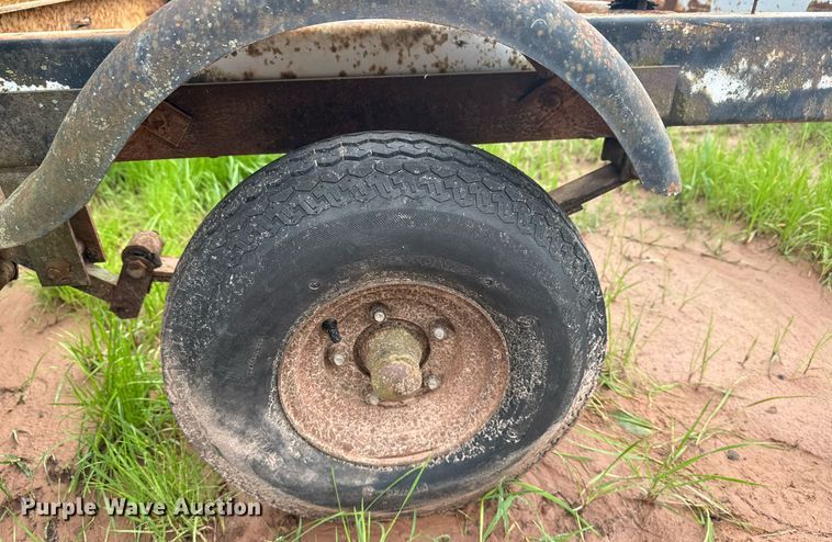 image for item EG8119 (2) shop built utility trailers