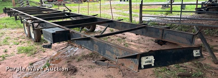 image for item EG8120 Shop built mobile home frame