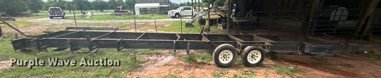 image for item EG8120 Shop built mobile home frame