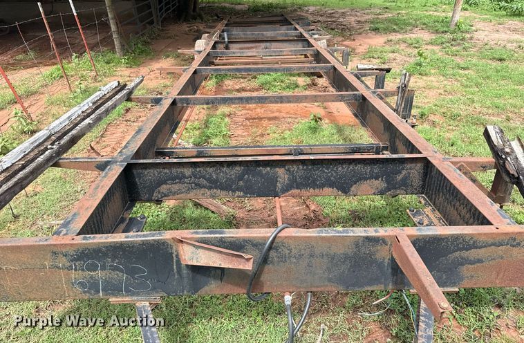 image for item EG8120 Shop built mobile home frame