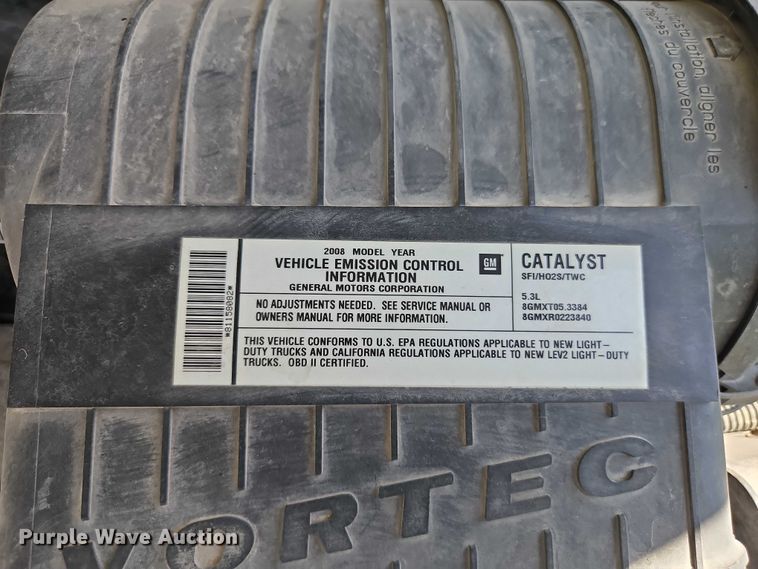 image for item EJ0124 2008 Chevrolet Express 1500 van