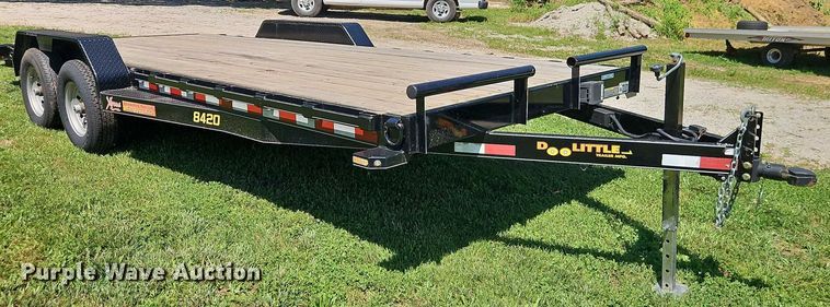 image for item EJ0128 2019 Doolittle Foxtrail SS CF utility trailer