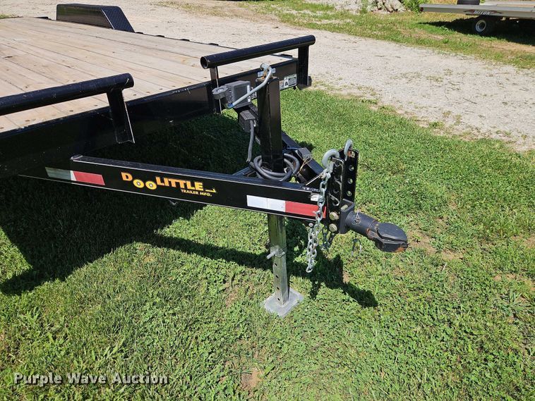 image for item EJ0128 2019 Doolittle Foxtrail SS CF utility trailer