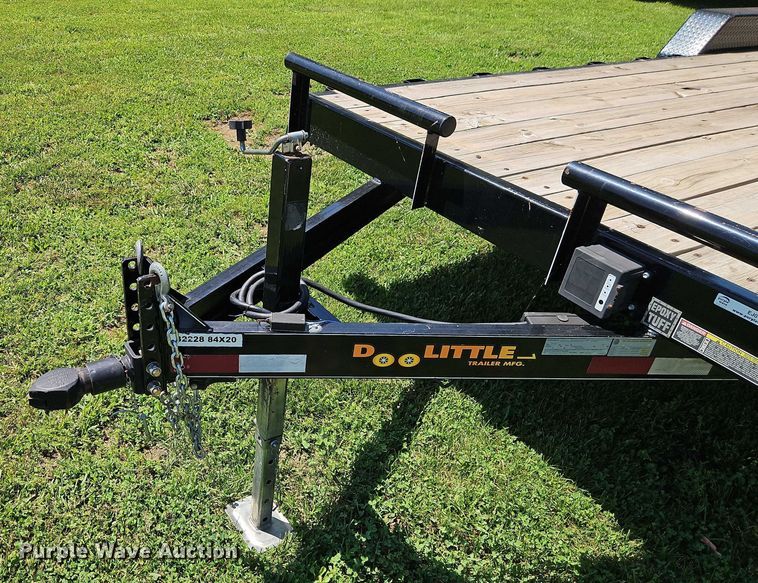 image for item EJ0128 2019 Doolittle Foxtrail SS CF utility trailer