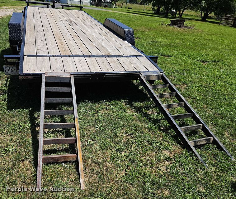 image for item EJ0128 2019 Doolittle Foxtrail SS CF utility trailer