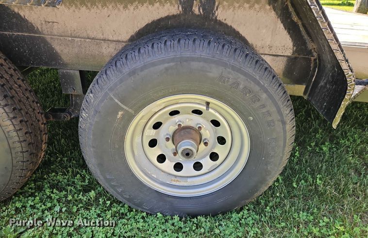 image for item EJ0128 2019 Doolittle Foxtrail SS CF utility trailer