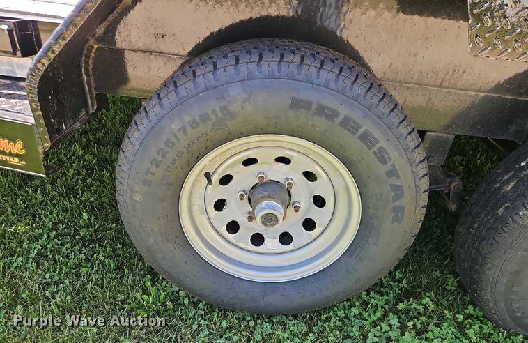 image for item EJ0128 2019 Doolittle Foxtrail SS CF utility trailer