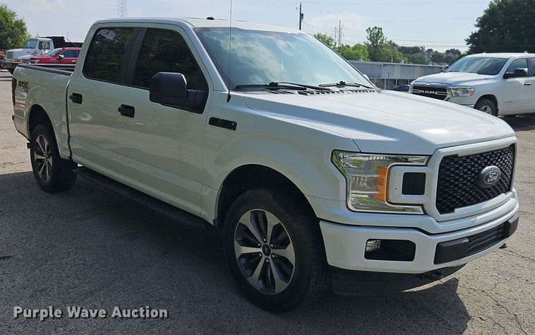 image for item EJ0130 2019 Ford F150 SuperCrew pickup truck