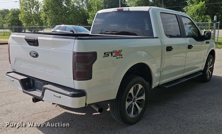 image for item EJ0130 2019 Ford F150 SuperCrew pickup truck