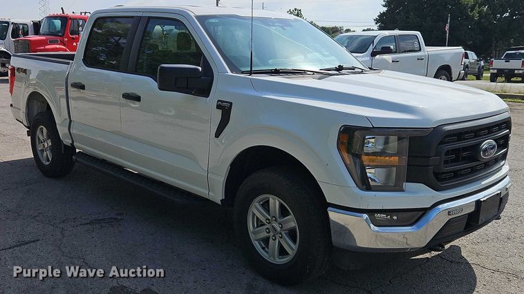 image for item EJ0131 2023 Ford F150 SuperCrew pickup truck